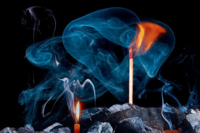 Dancing Smoke by Claude Trew