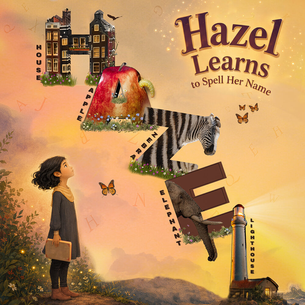 Hazel Learns to Spell Her Name by Marie Farmer